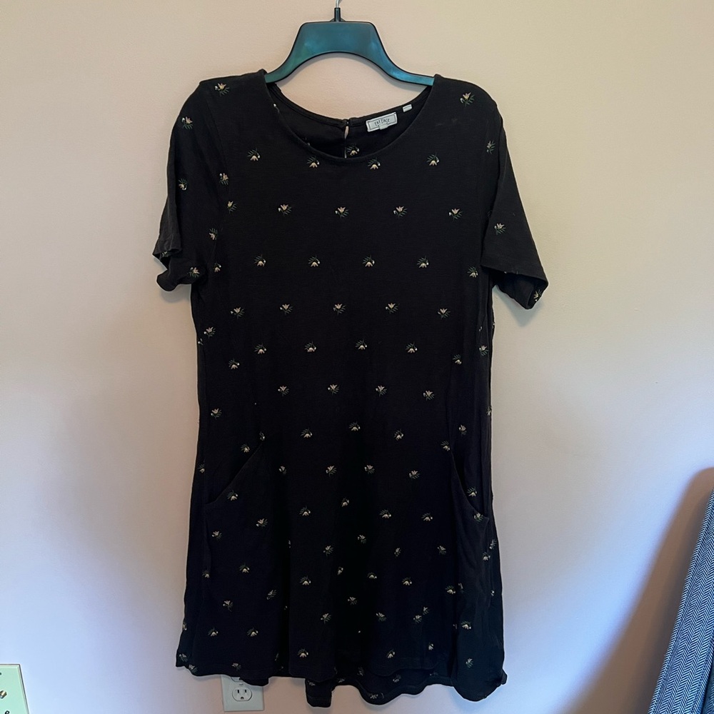 fat face floral embroidered dress | size 8 dress